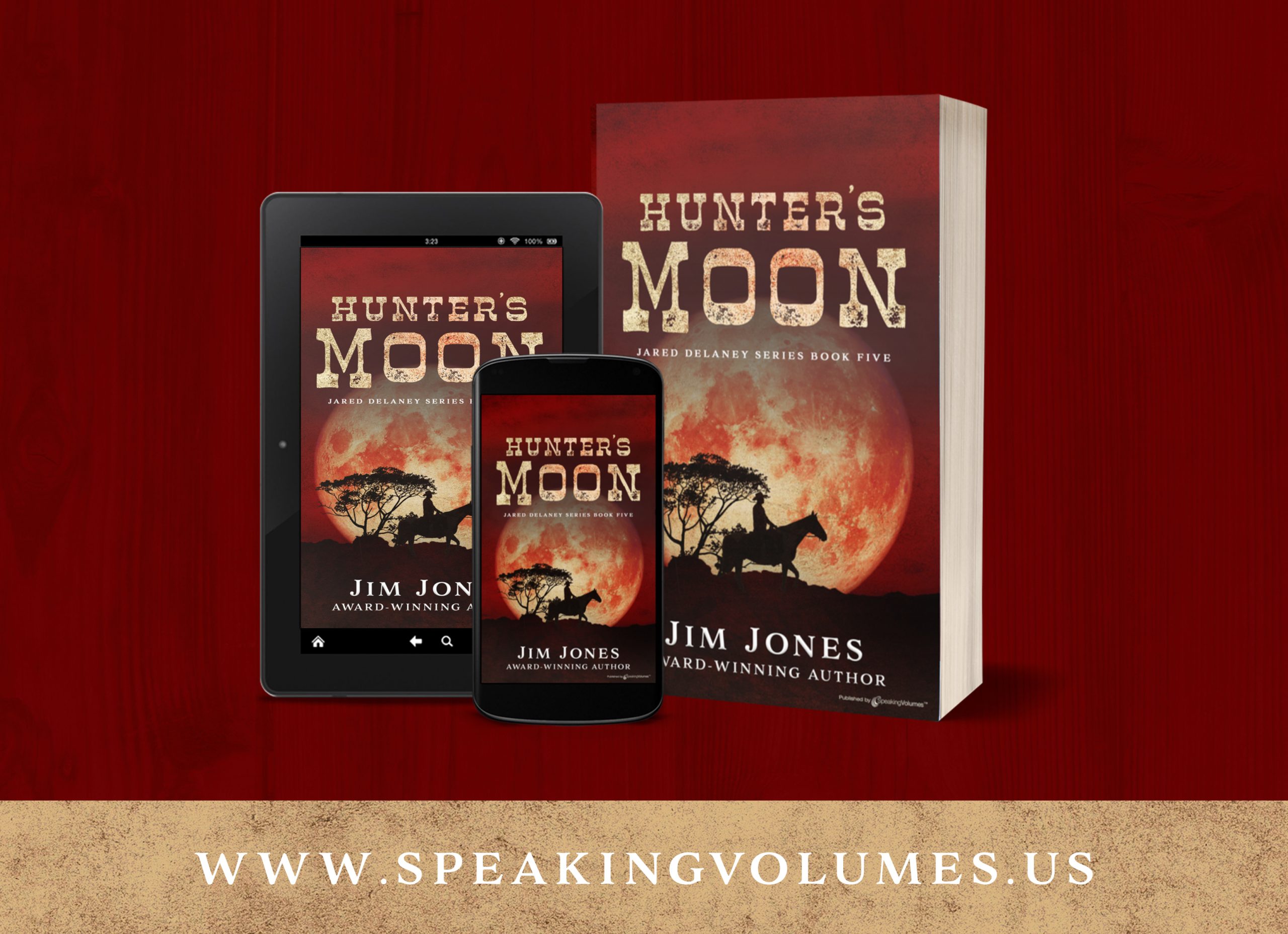 Hunter's Moon - Speaking Volumes 3D Promo Graphic